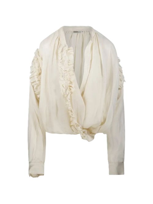 Dries Van noten camicia Cenver bis avorio DRIES VAN NOTEN | 261-010745-31126 IVORY